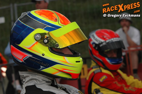 Michael Cool overheerst in Rotax Max 
